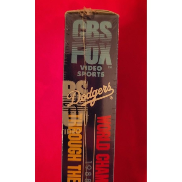 World Champion L.A. Dodgers 1988 Season Through the Eyes of a Winner VHS New CBS - Picture 6 of 6